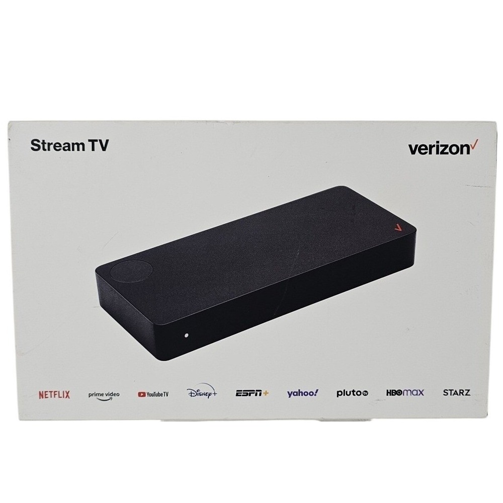Verizon Stream TV Device (ASK-STI6220) 4K Black Brand New Sealed